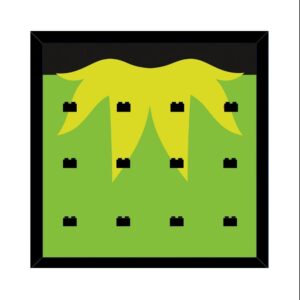 Ramka na LEGO 71033 Minifigures Muppets Display D