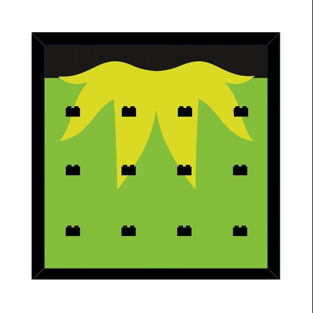 Ramka na LEGO 71033 Minifigures Muppets Display D