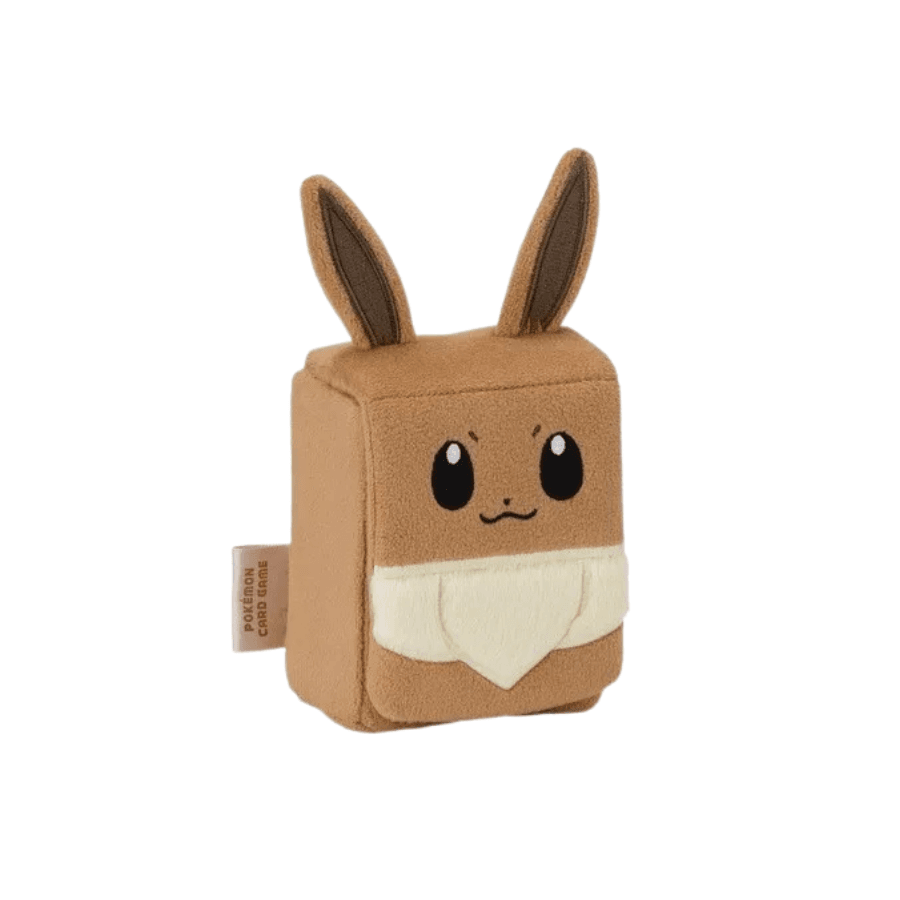 pokémon tcg deck box eevee plush