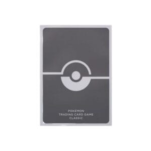 pokémon classic 2023 sleeves 1 szt. dark gray