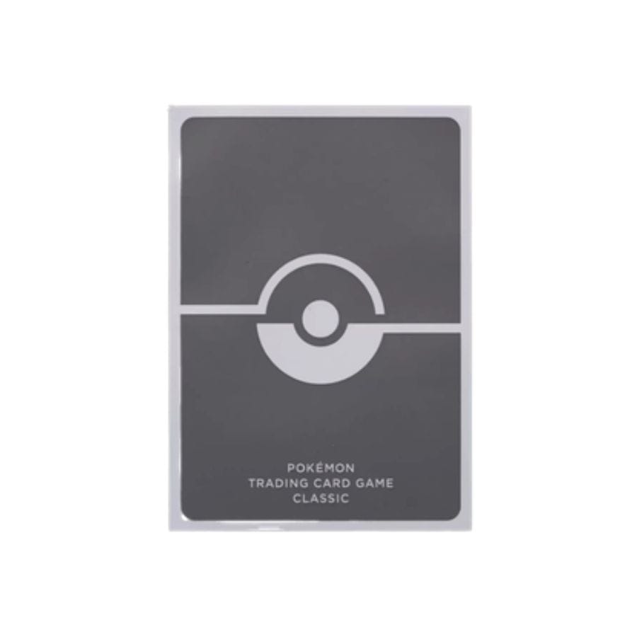 pokémon classic 2023 sleeves 1 szt. dark gray