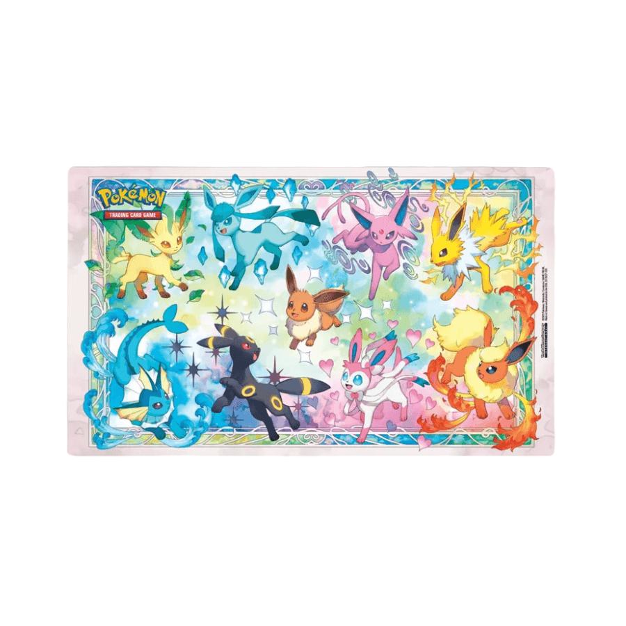 pokémon tcg play mat prismatic evolutions