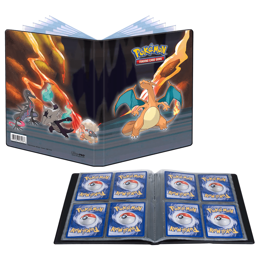 Scorching Summitt Pokémon 4-Pocket Portfolio Binder Album Ultra Pro