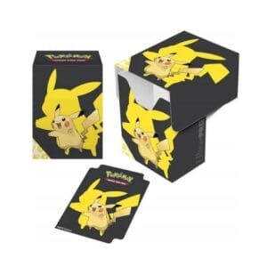 pokémon tcg deck box pikachu