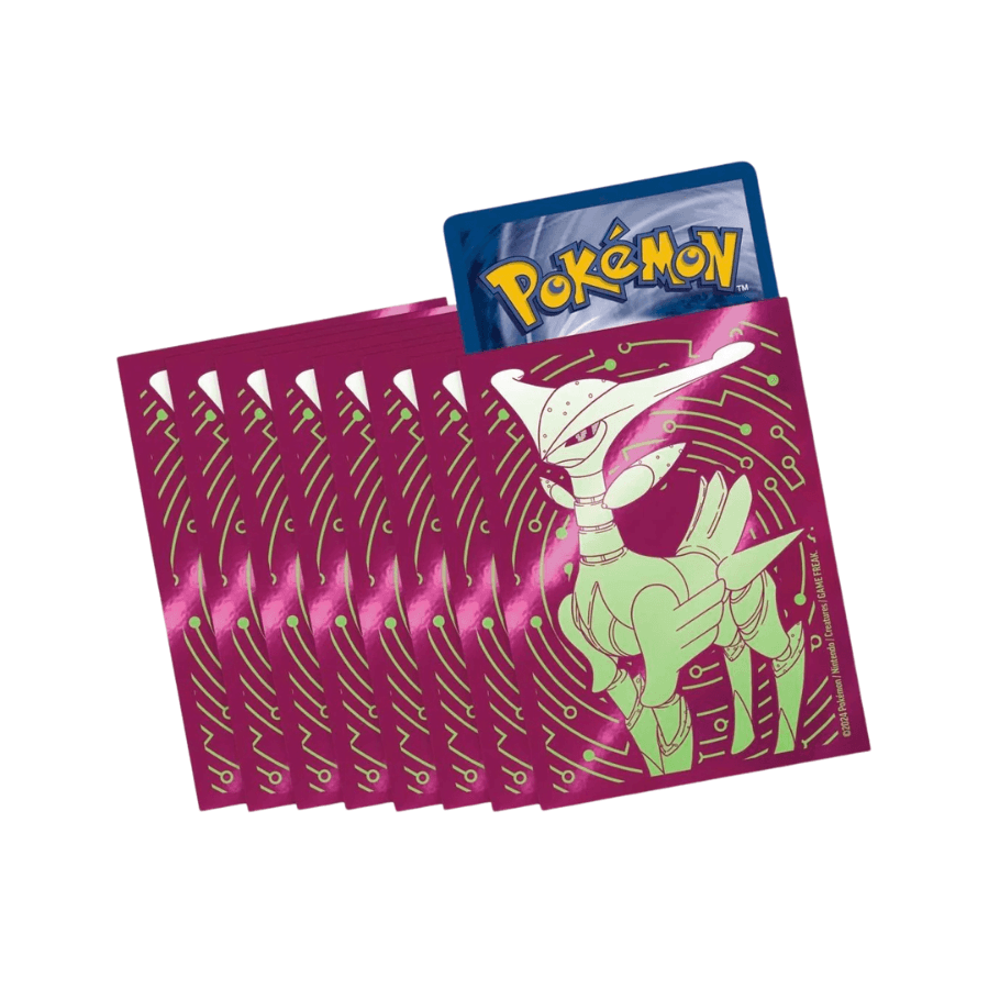 pokémon etb sleeves 1 szt. iron leaves