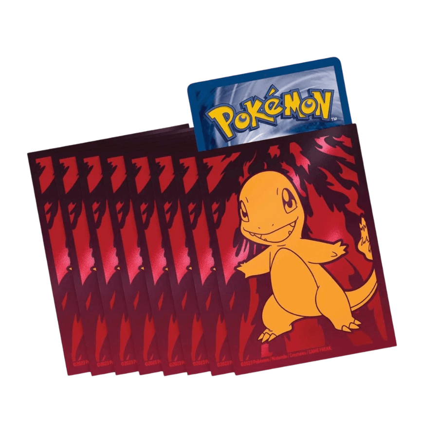 pokémon etb sleeves 1 szt. obsidian flames