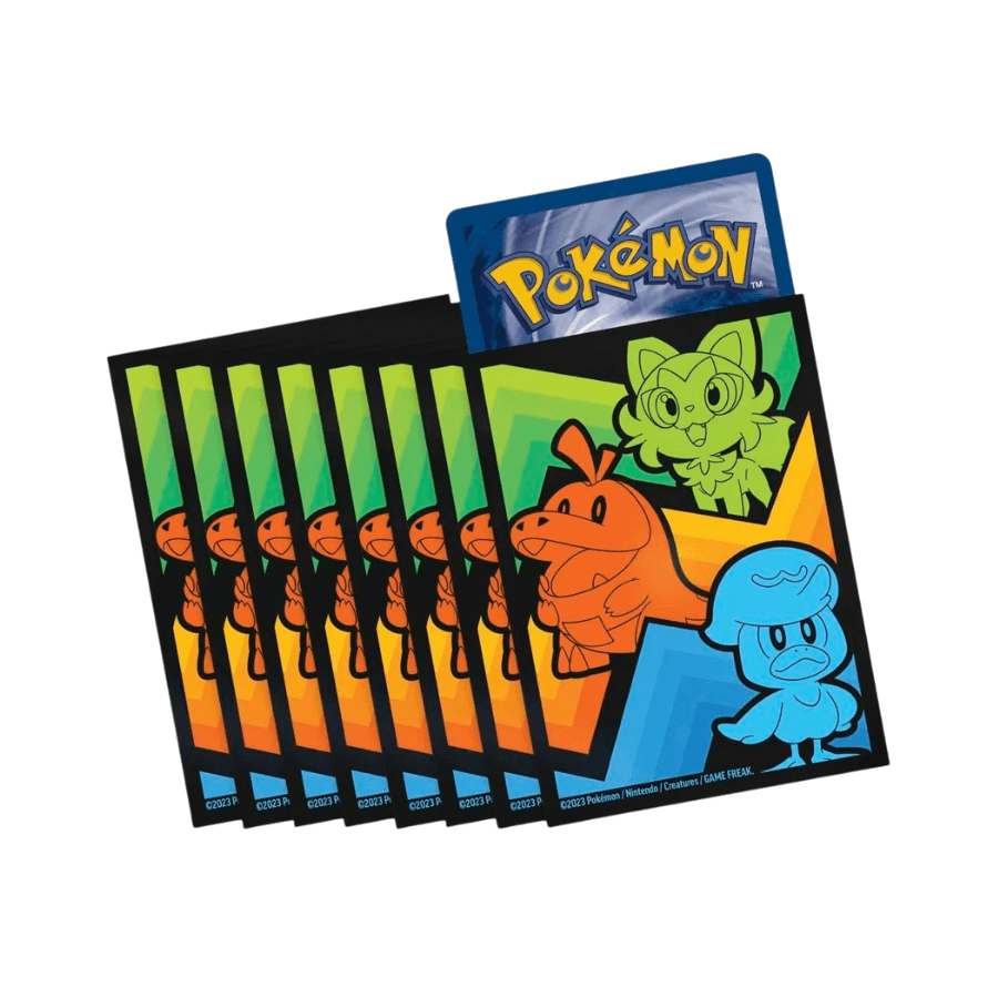 pokémon etb sleeves 1 szt. paldea evolved