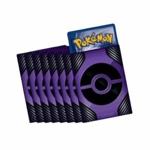 pokémon sleeves 1 szt. purple poké ball