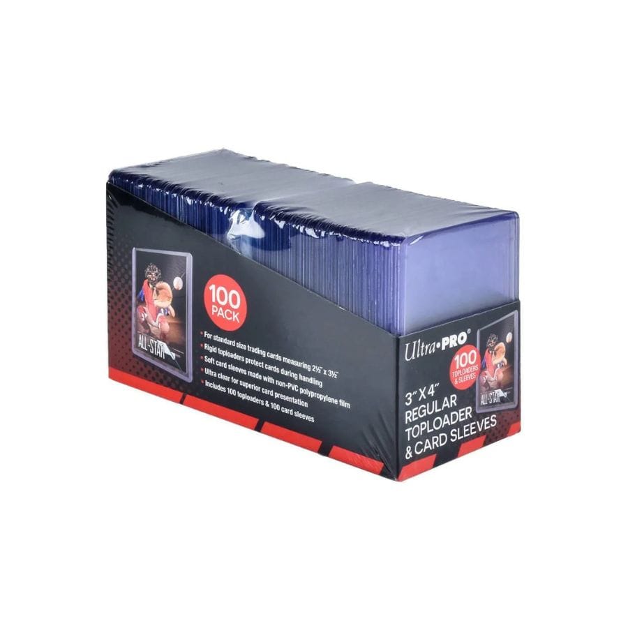 ultra pro 100 szt. toploader + 100 szt. sleeves