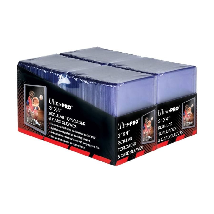 ultra pro 100 szt. toploader + 100 szt. sleeves (kopia)