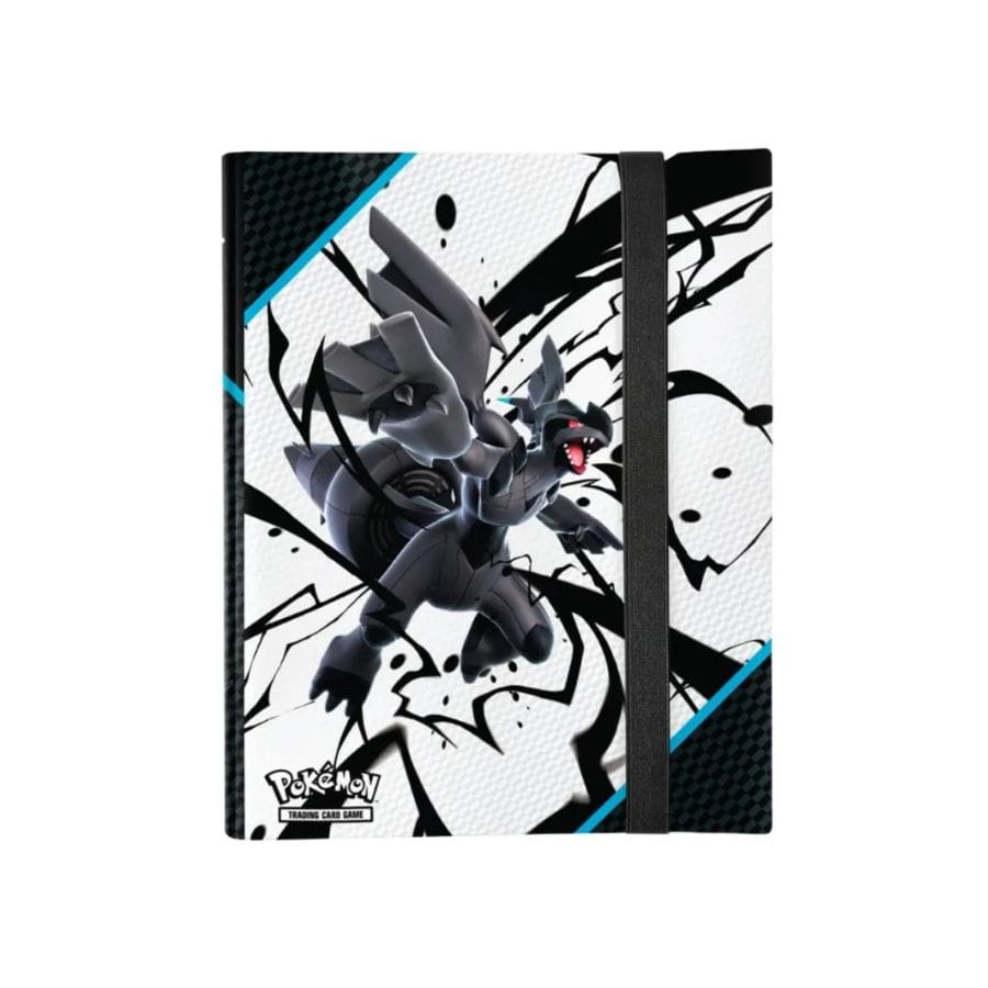 black bolt zekrom pokémon 9 pocket portfolio binder album