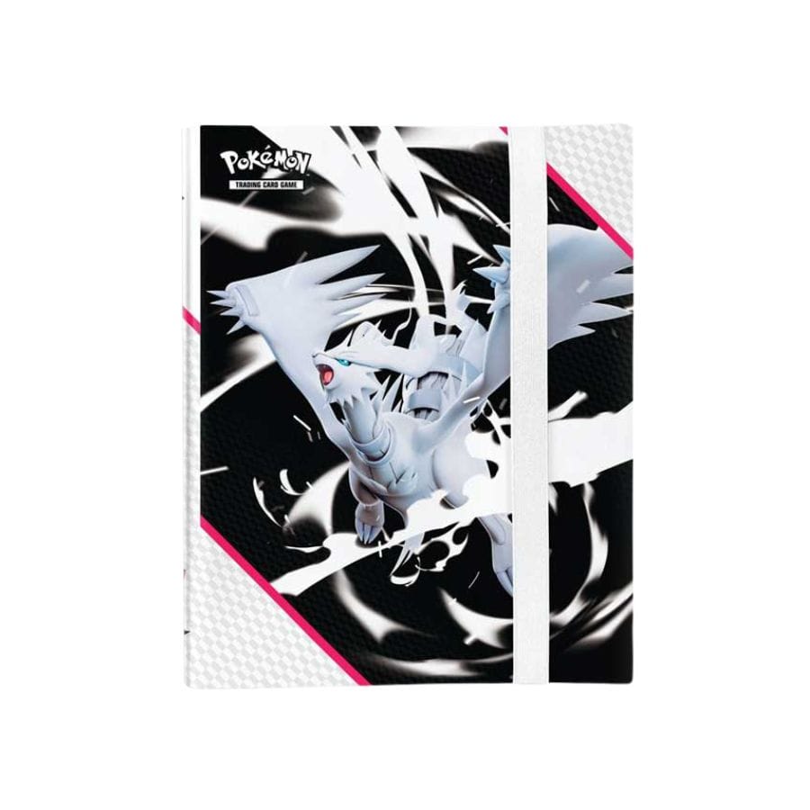 white flare reshiram pokémon 9 pocket portfolio binder album