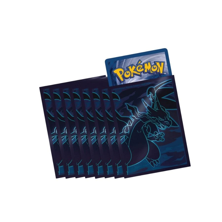 pokémon etb sleeves 1 szt. phantasmal flames charizard x