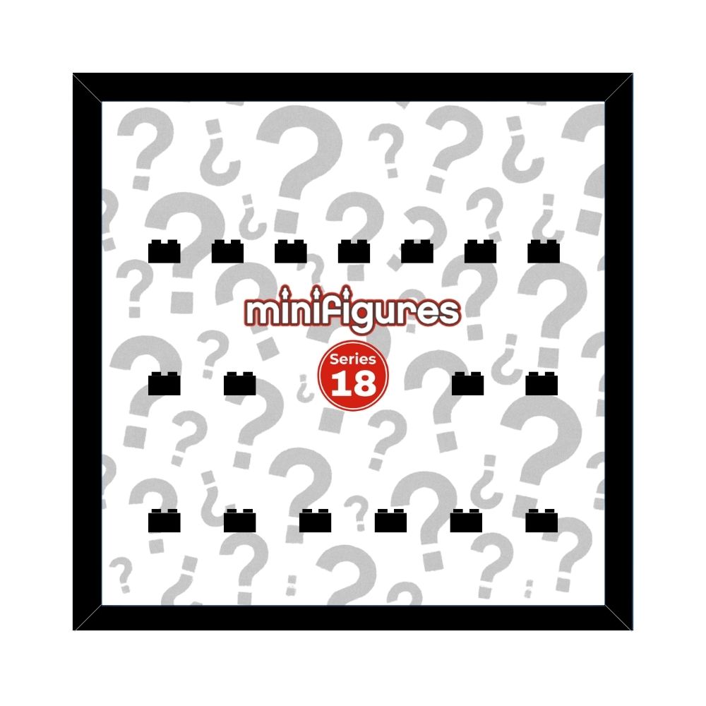 Ramka na LEGO 71021 Minifigures Seria 18 Display C