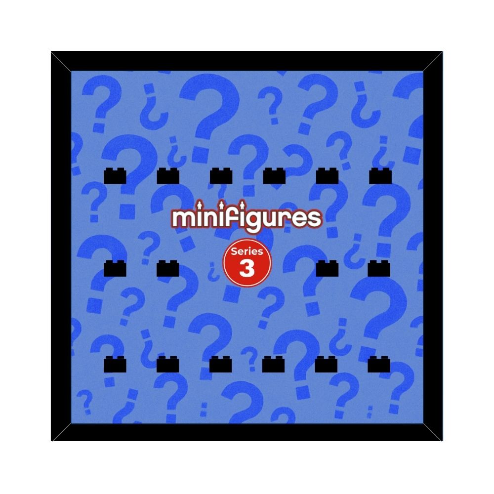 Ramka na LEGO 8803 Minifigures Seria 3 Display B
