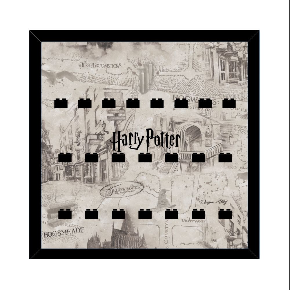 Ramka na LEGO 71022 Minifigures Harry Potter and Fantastic Beasts Display B