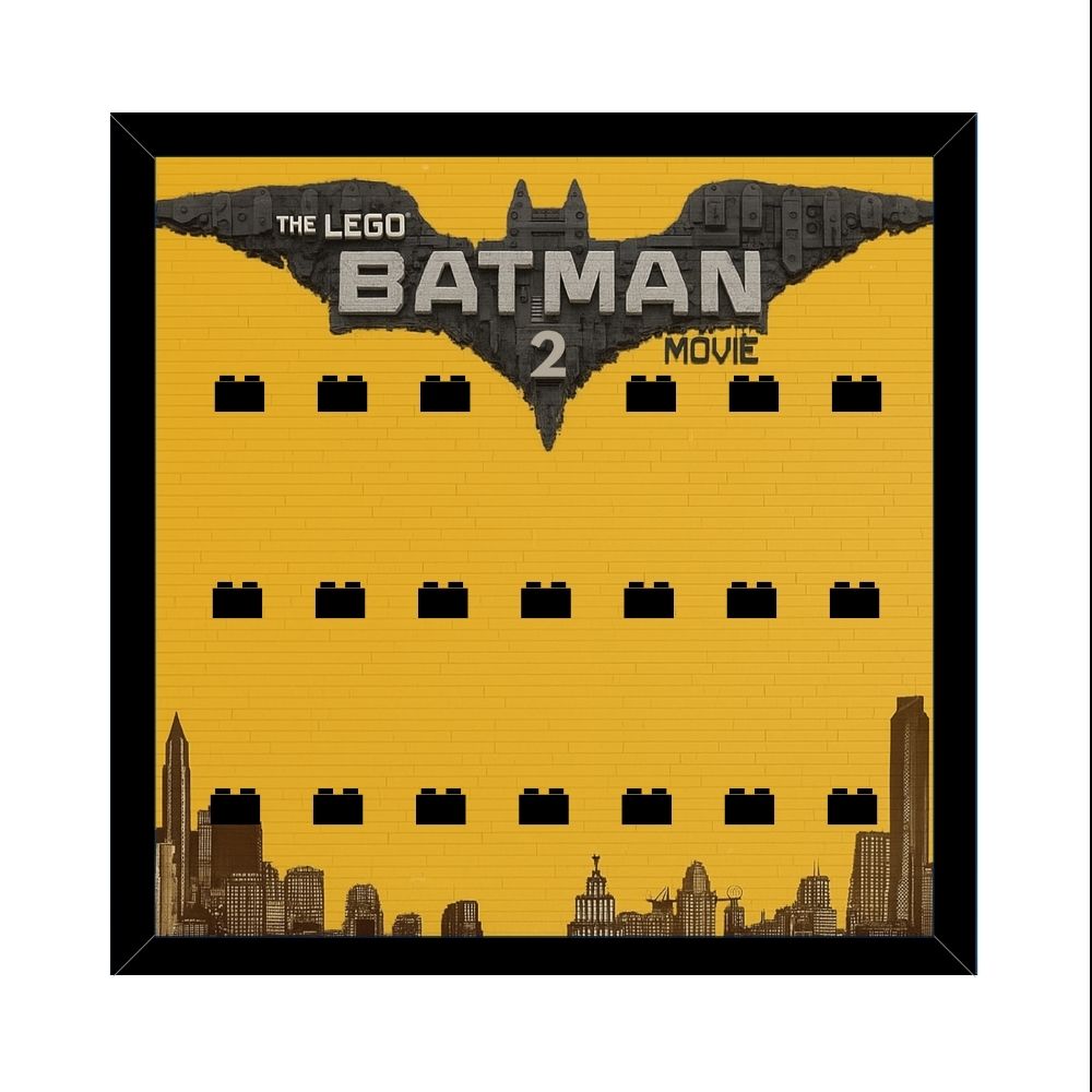 Ramka na LEGO 71020 Minifigures The LEGO Batman Movie 2 Display B