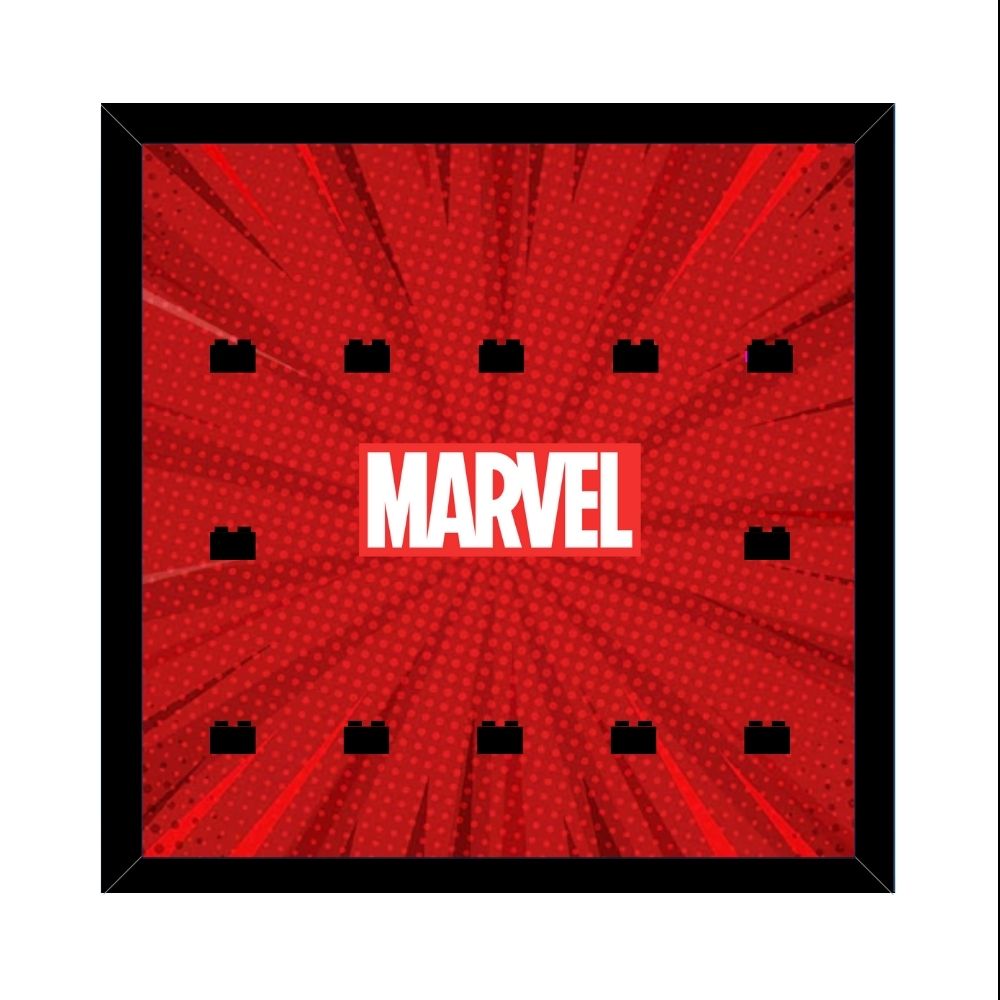 Ramka na LEGO 71031 Minifigures Marvel Display B LEGO 71039 Minifigures Marvel 2 Display B
