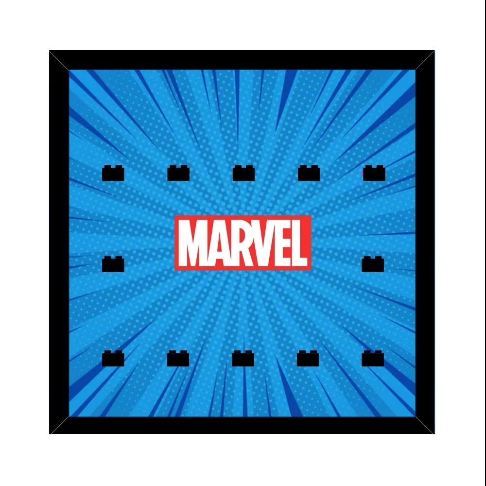 Ramka na LEGO 71031 Minifigures Marvel Display C LEGO 71039 Minifigures Marvel 2 Display C