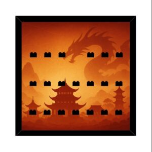 Ramka na LEGO 71019 Minifigures Ninjago Display C