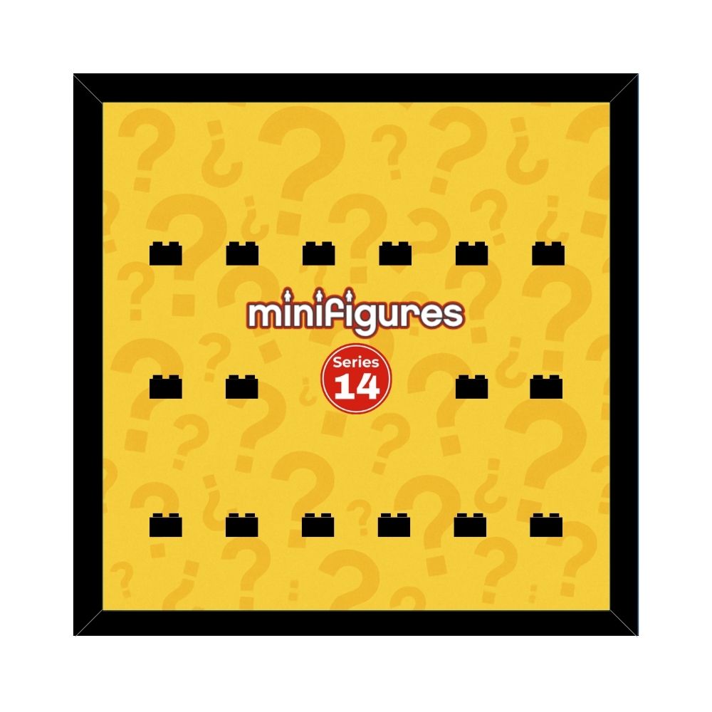 Ramka na LEGO 71010 Minifigures Seria 14 Display A