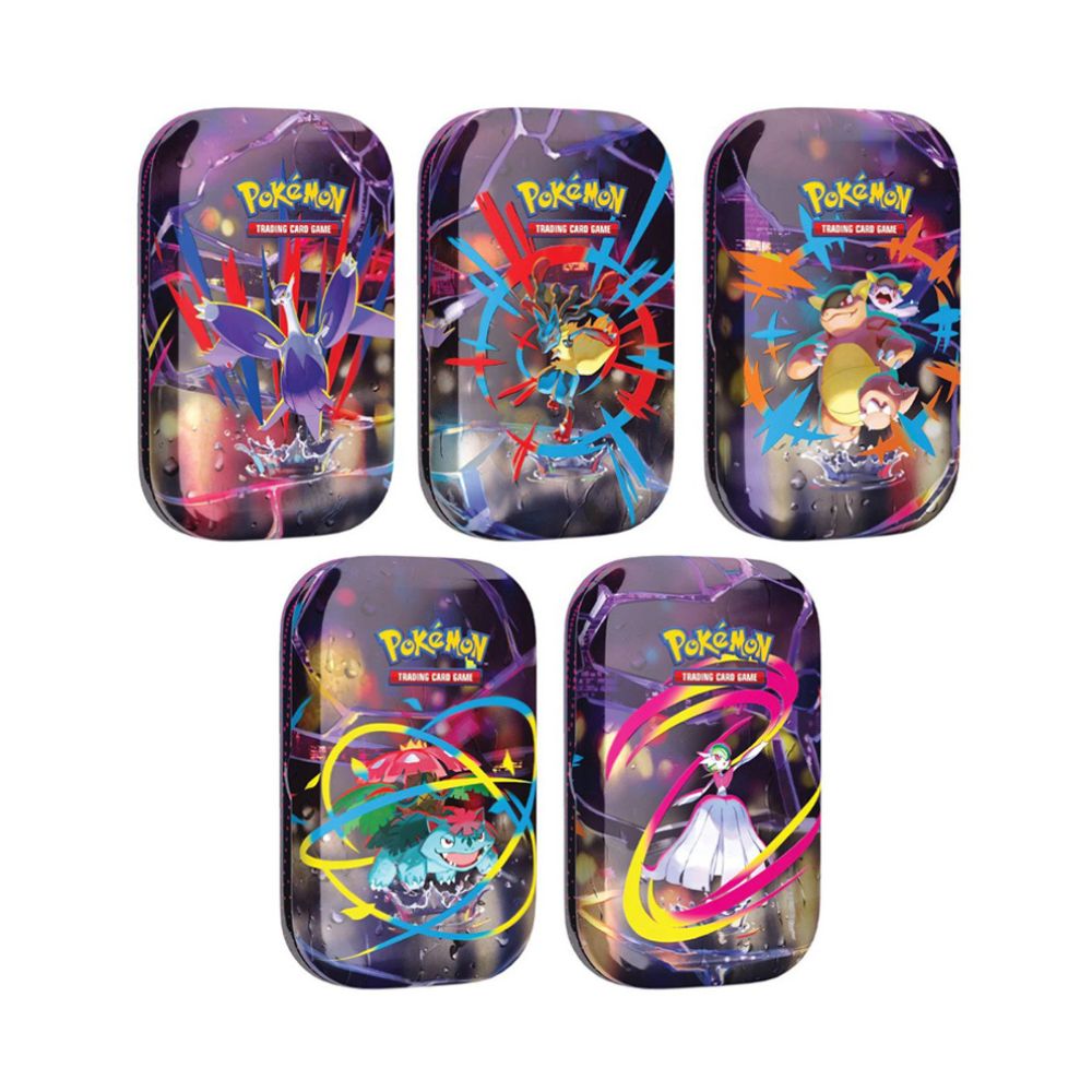 Pokémon TCG Mega Evolution - Mega Heroes Mini Tin - Zestaw 5 wzorów