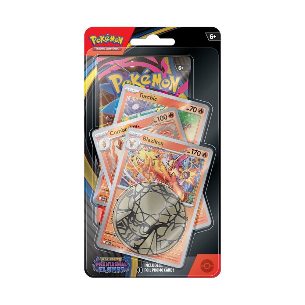 Pokémon TCG Phantasmal Flames – Premium Checklane Blister - Blaziken
