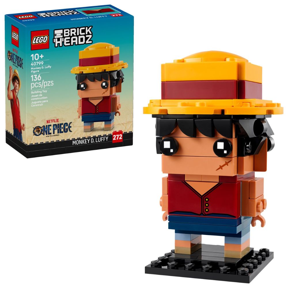 LEGO 40799 Figurka Monkey D. Luffy’ego - BrickHeadz