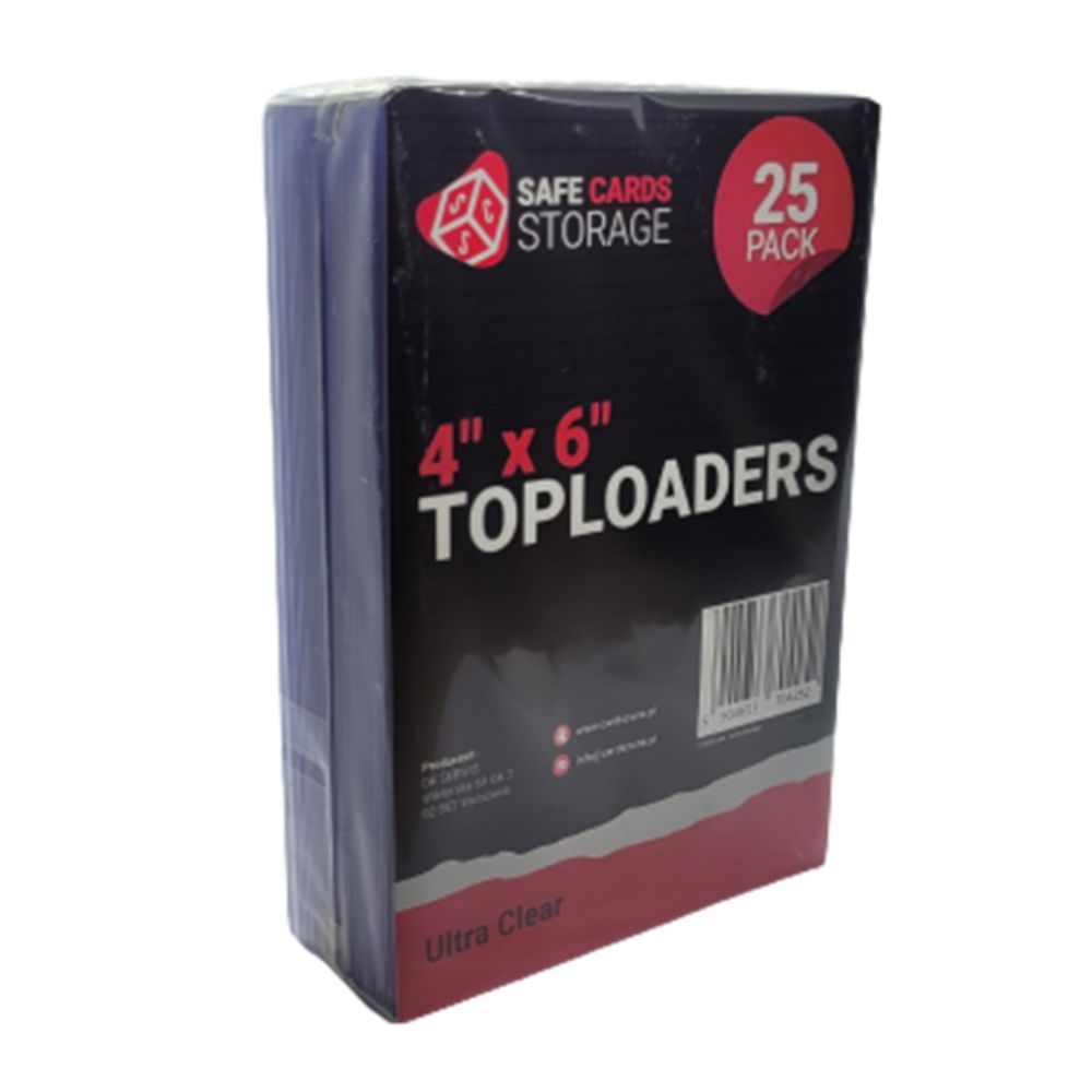 Toploader na karty XXL – 25 szt. Safe Cards Storage