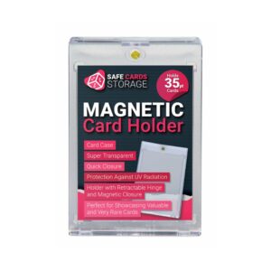 Magnetic Card Holder 35pt Safe Cards Storage