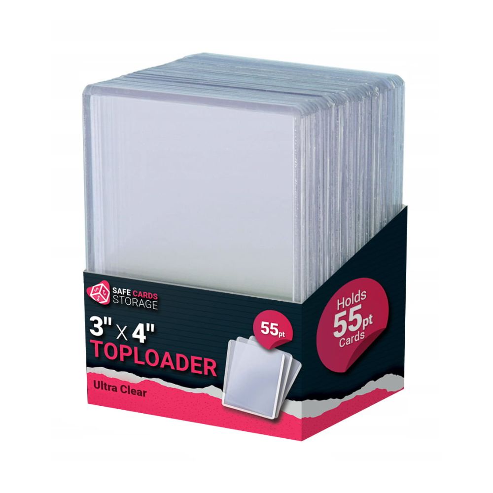 Toploader 55pt – 25 szt. Safe Cards Storage