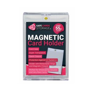 Magnetic Card Holder 55pt Safe Cards Storage
