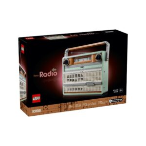 LEGO Icons 10334 Radio w stylu retro