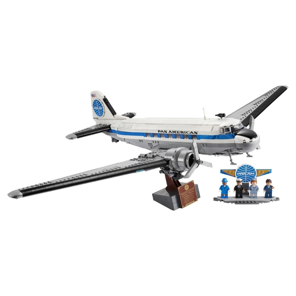 LEGO Icons 11378 Samolot pasażerski Douglas DC-3 PAN AM - obrazek 2