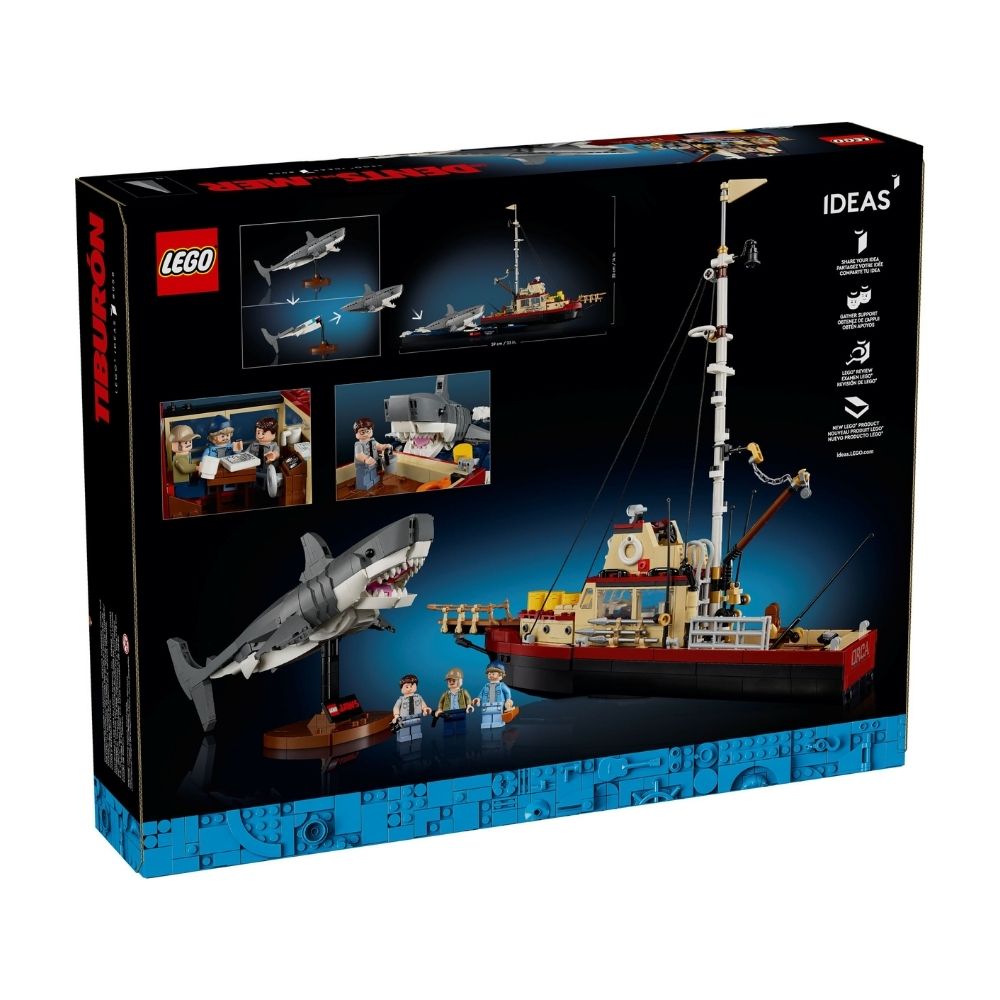 LEGO Ideas 21350 Szczęki - obrazek 3