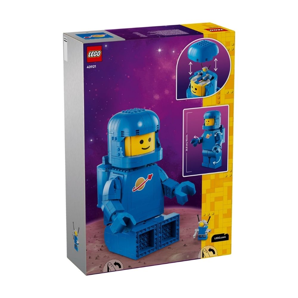 LEGO 40921 Powiększona minifigurka niebieskiego astronauty - obrazek 3
