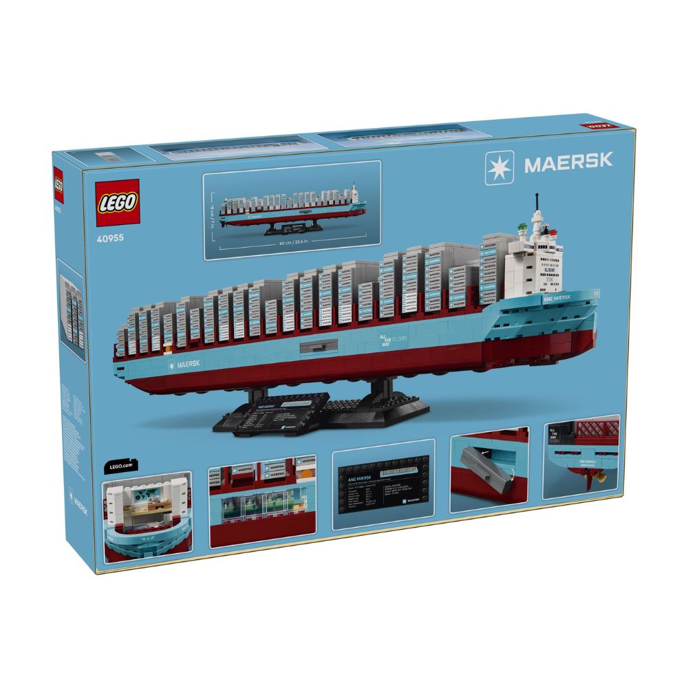 LEGO 40955 Kontenerowiec z Napędem Dual-Fuel Maersk - obrazek 3