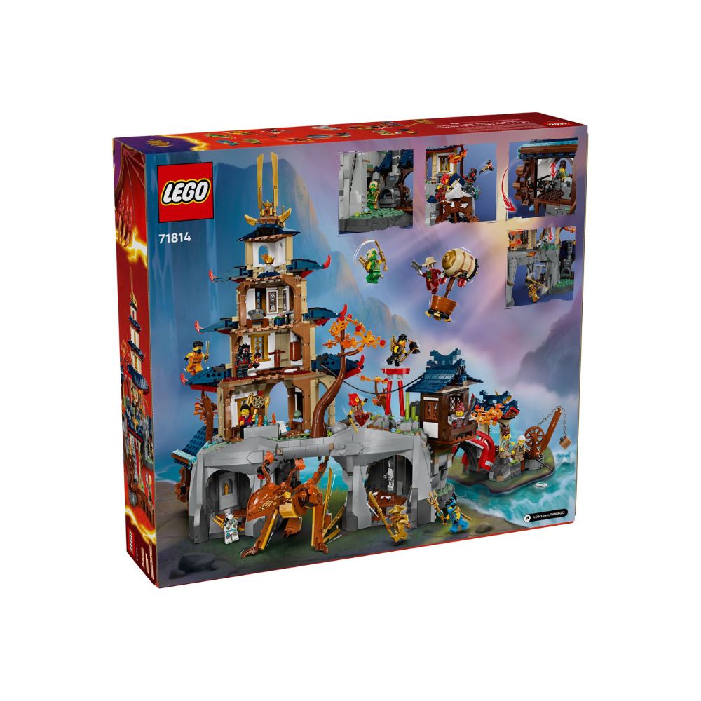 LEGO Ninjago 71814 Turniejowe miasto ze świątynią - obrazek 3