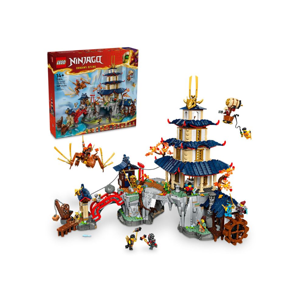 LEGO Ninjago 71814 Turniejowe miasto ze świątynią