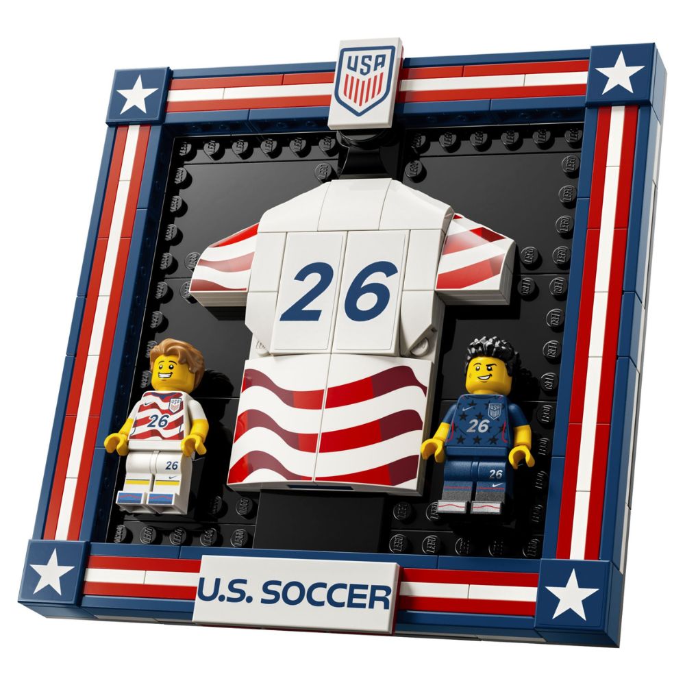 LEGO Editions 43033 Koszulka piłkarska reprezentacji USA 2026 - obrazek 2