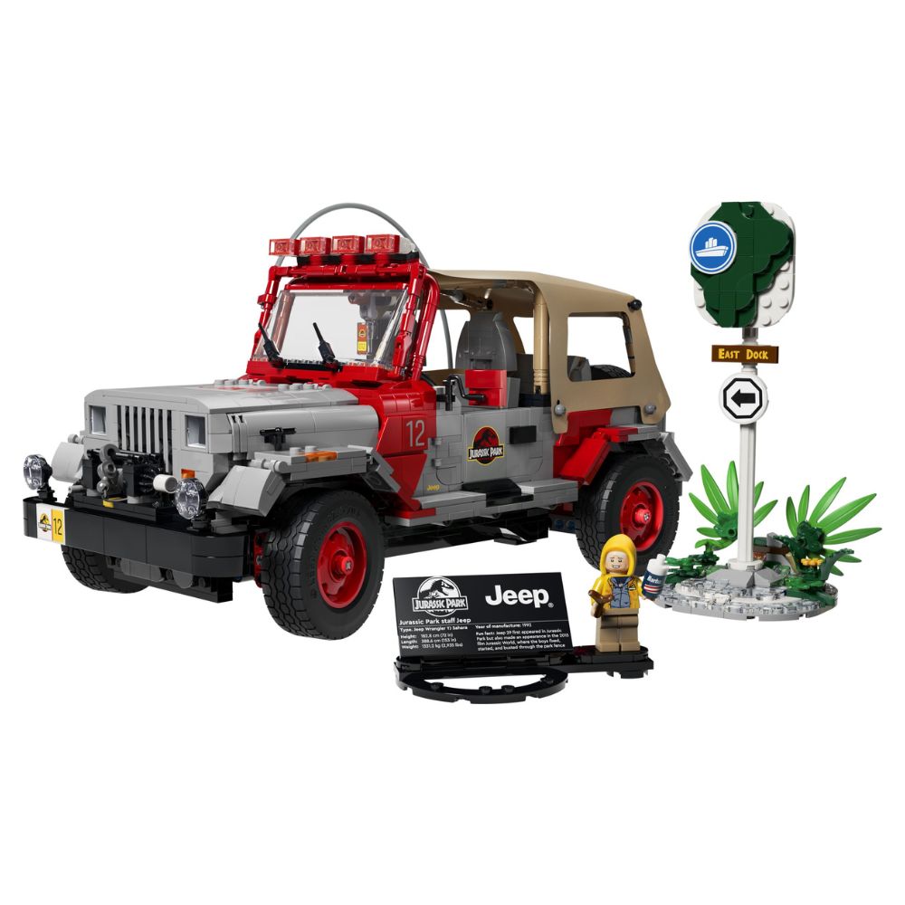 LEGO 77984 Jurassic World - Jurassic Park Jeep Wrangler - obrazek 2