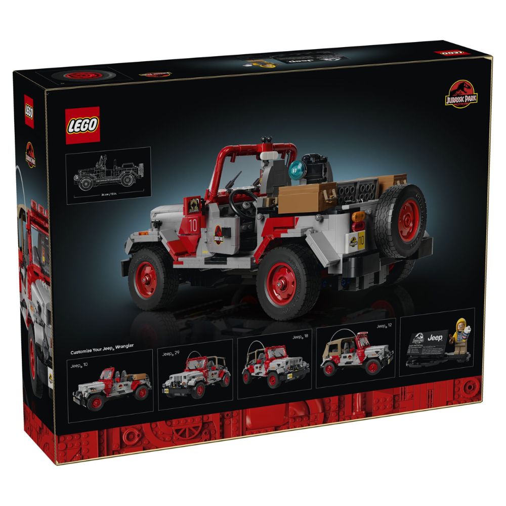 LEGO 77984 Jurassic World - Jurassic Park Jeep Wrangler - obrazek 3